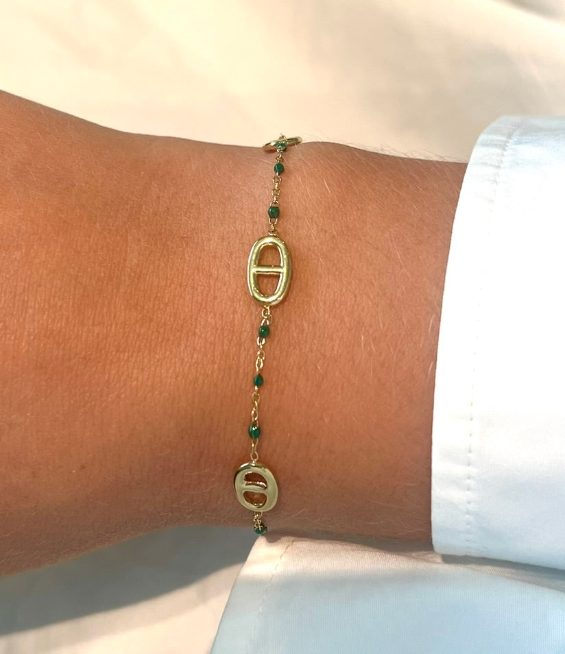 Signature Green Bracelet