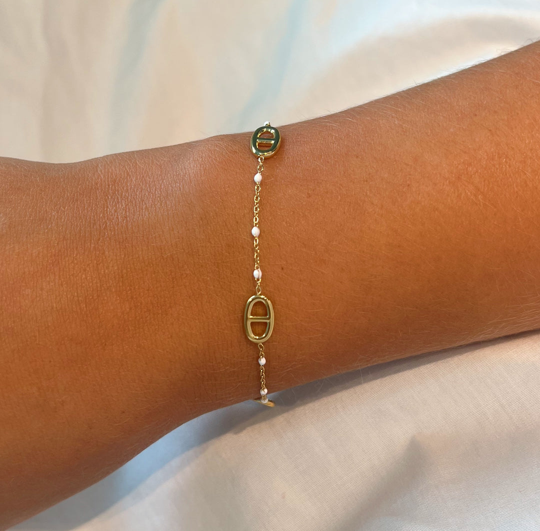 Signature White Bracelet