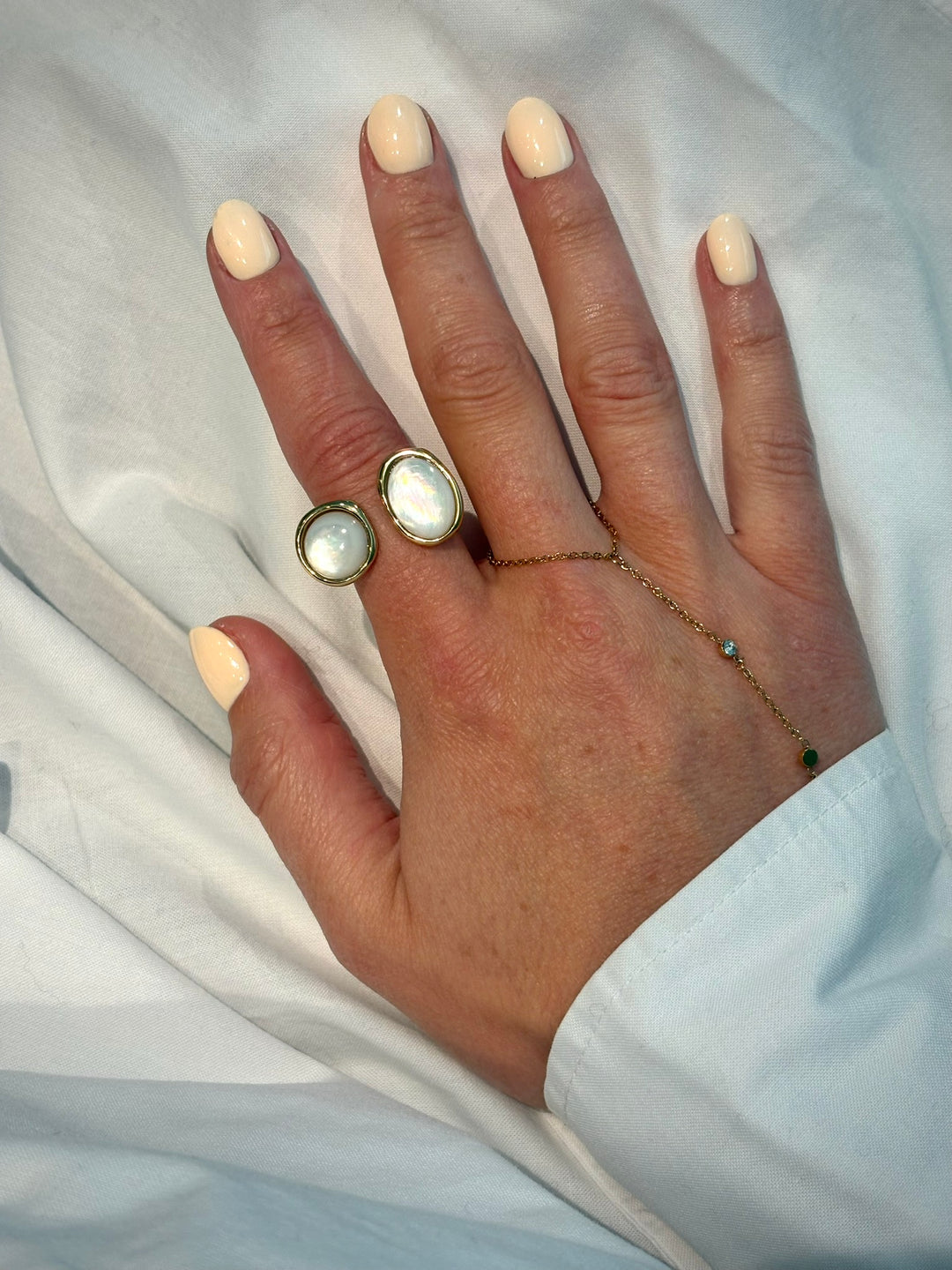 Double white ring