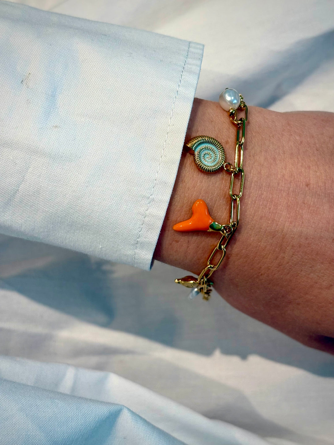 Chunky Charm Bracelet