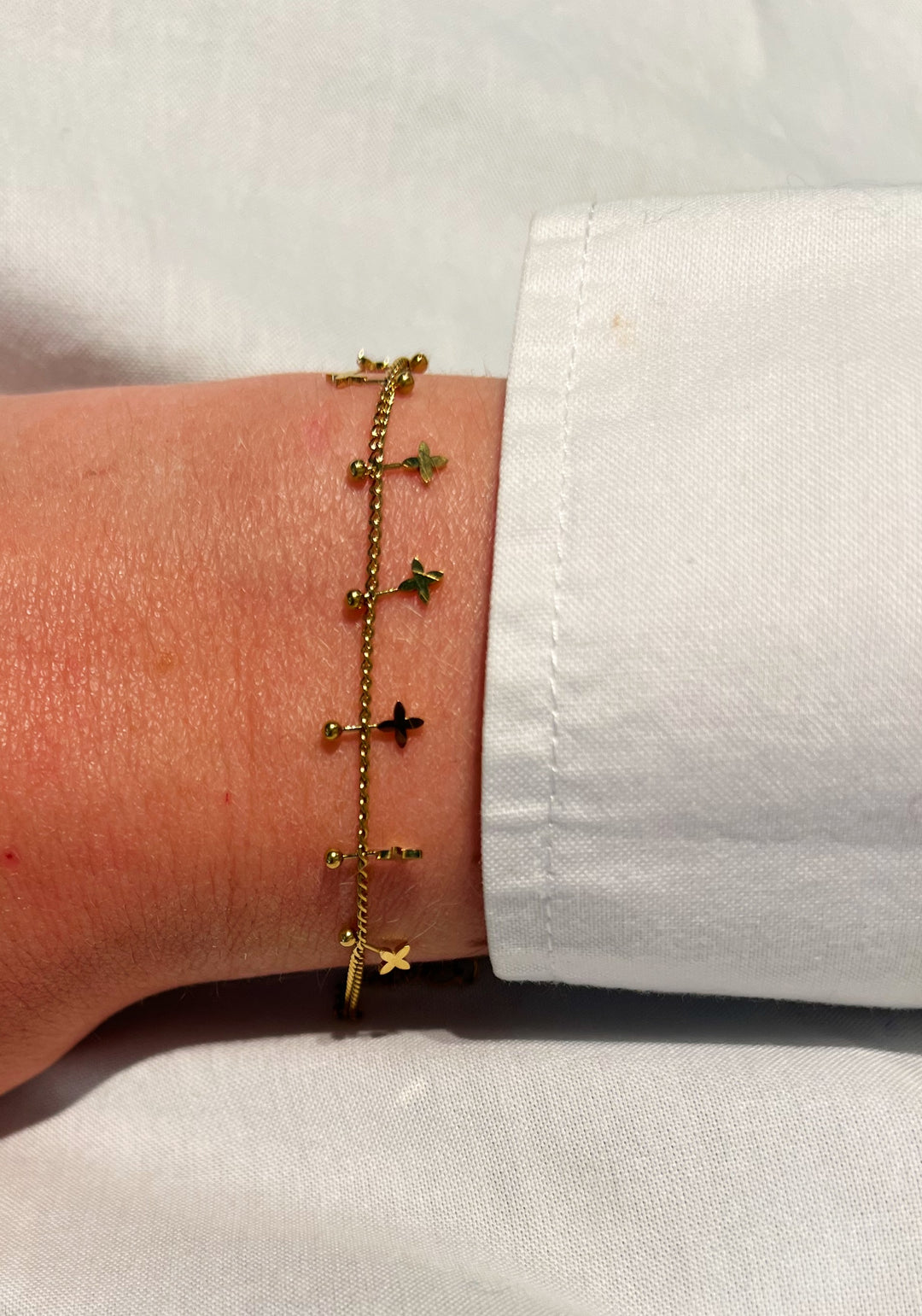 Clover Gold Bracelet