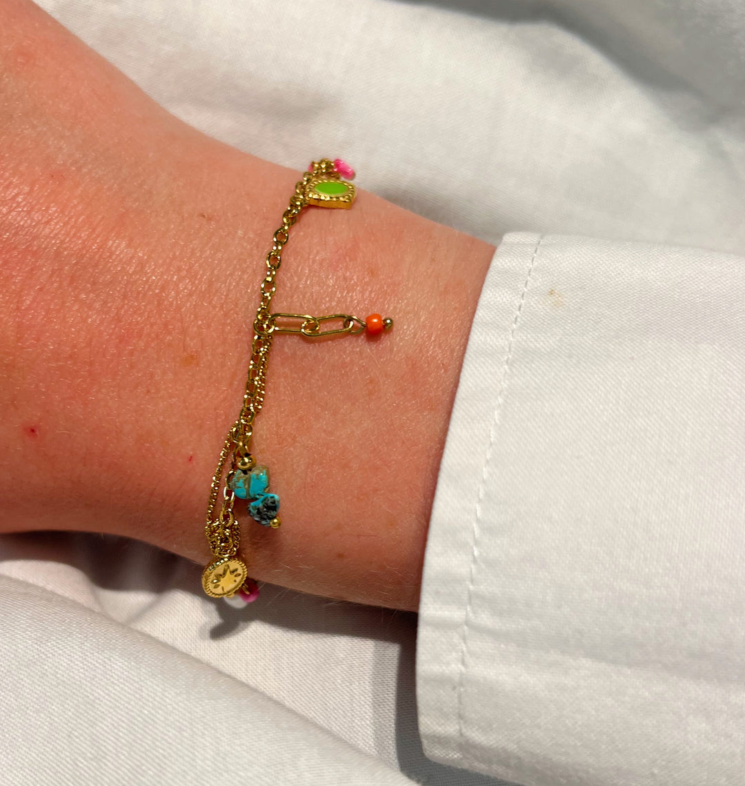 Multi Charm Bracelet