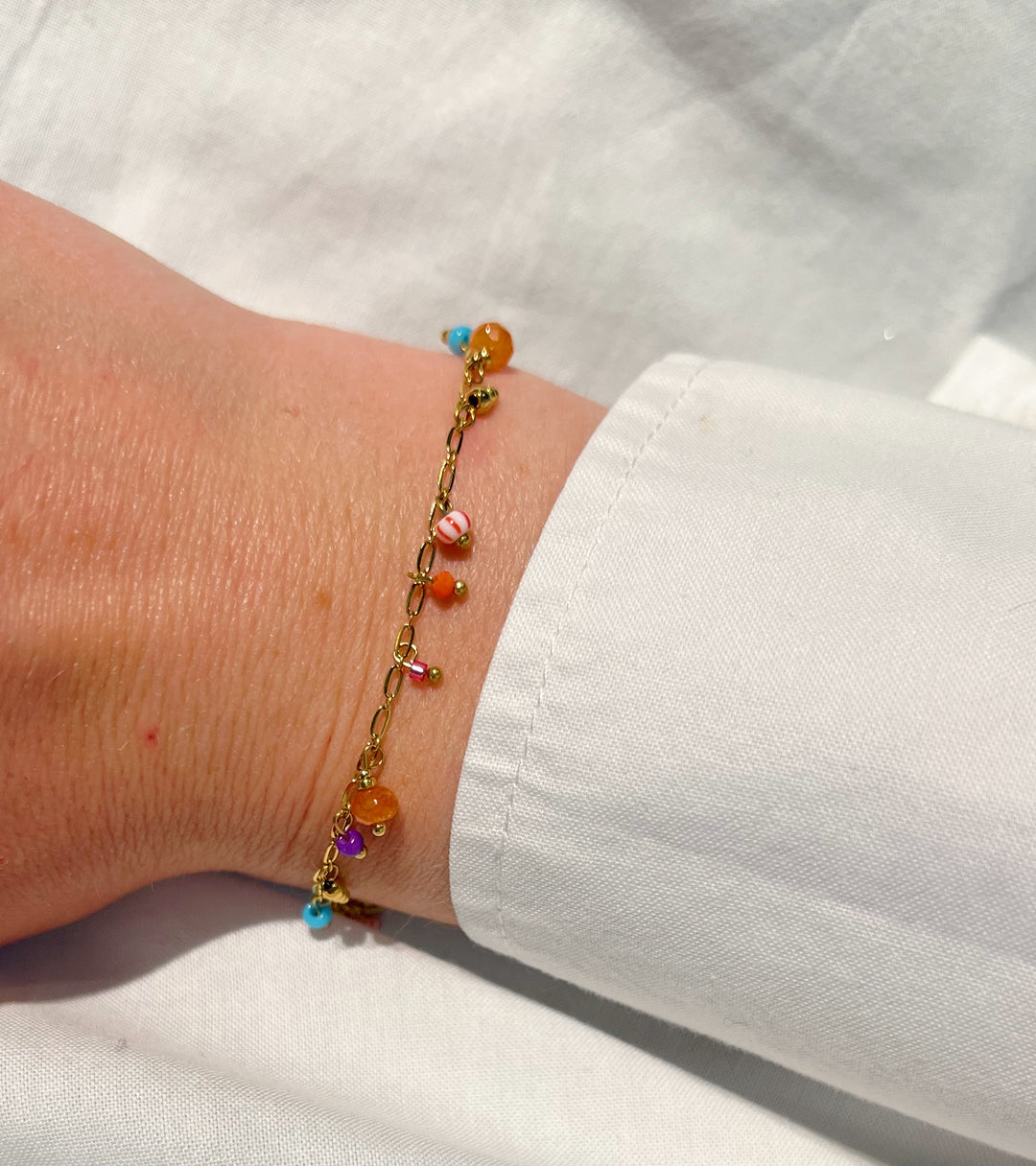 Multi Dot Charm Bracelet