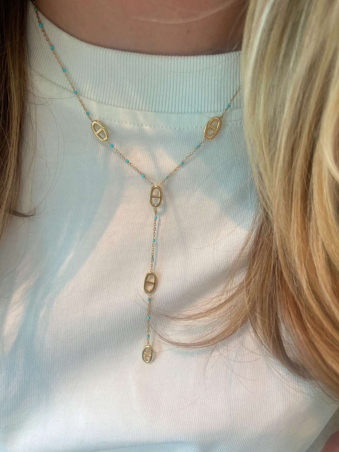 Long Signature Turquoise Necklace