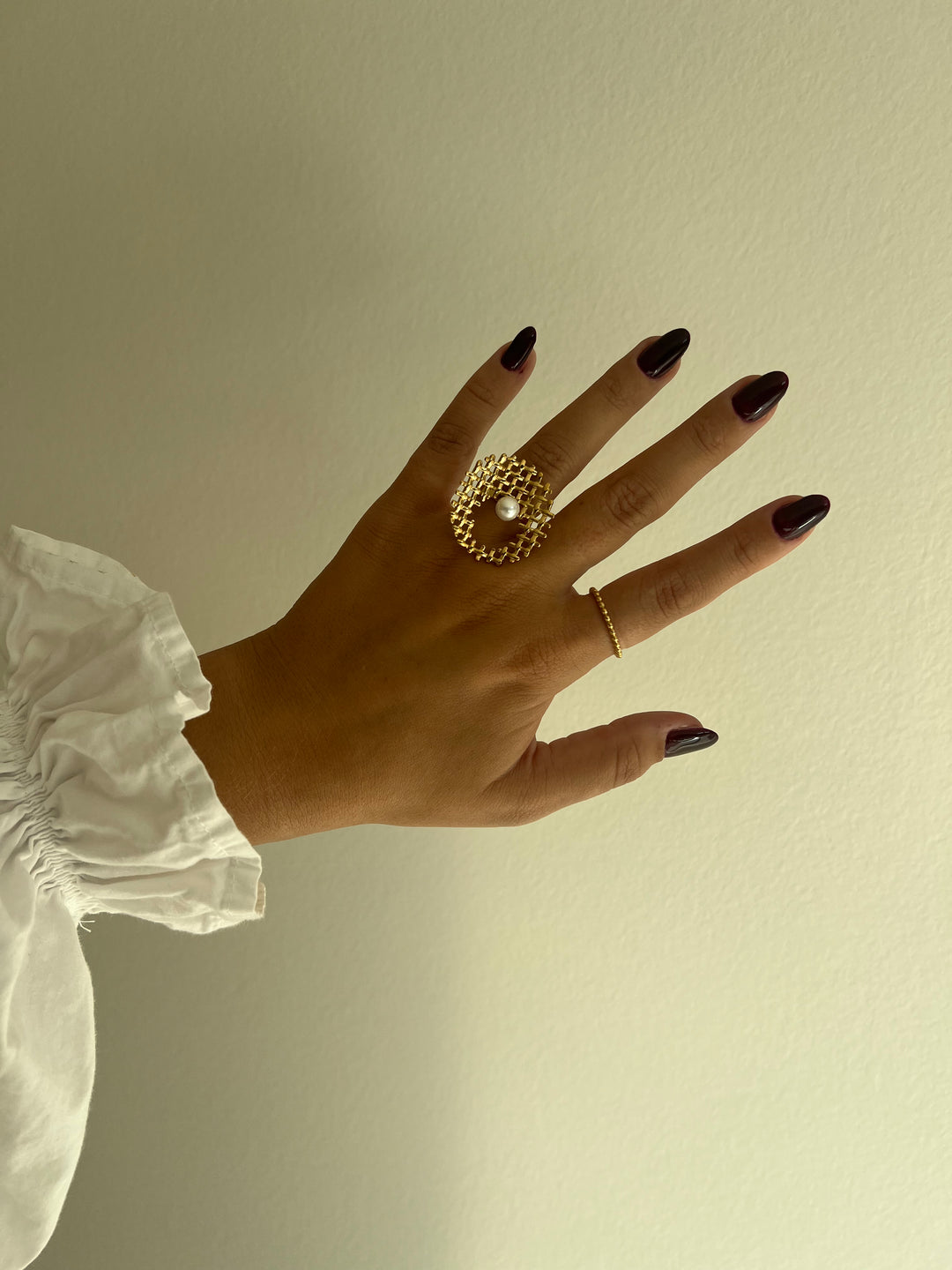 Chacha Pearl Ring