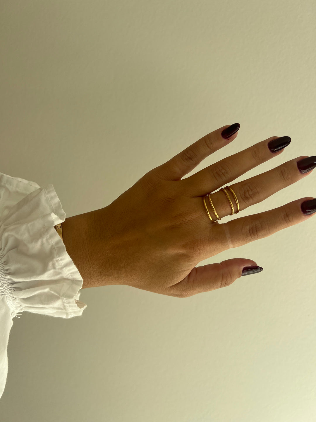 Open Double Bar Ring