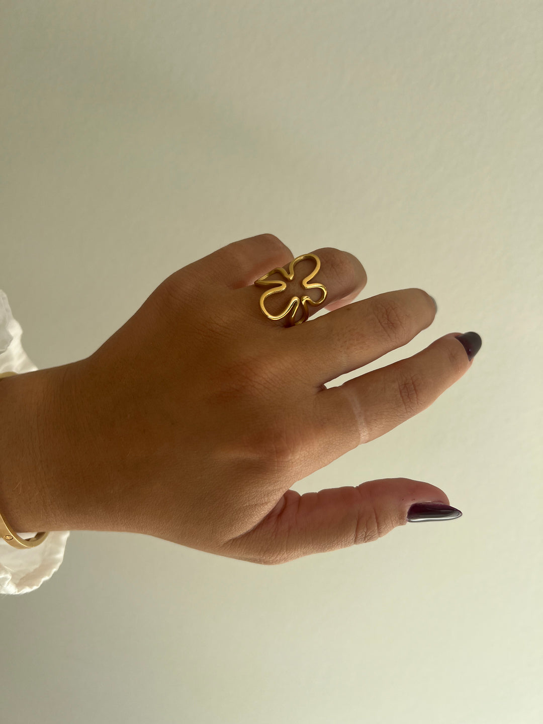 Open Flower Ring