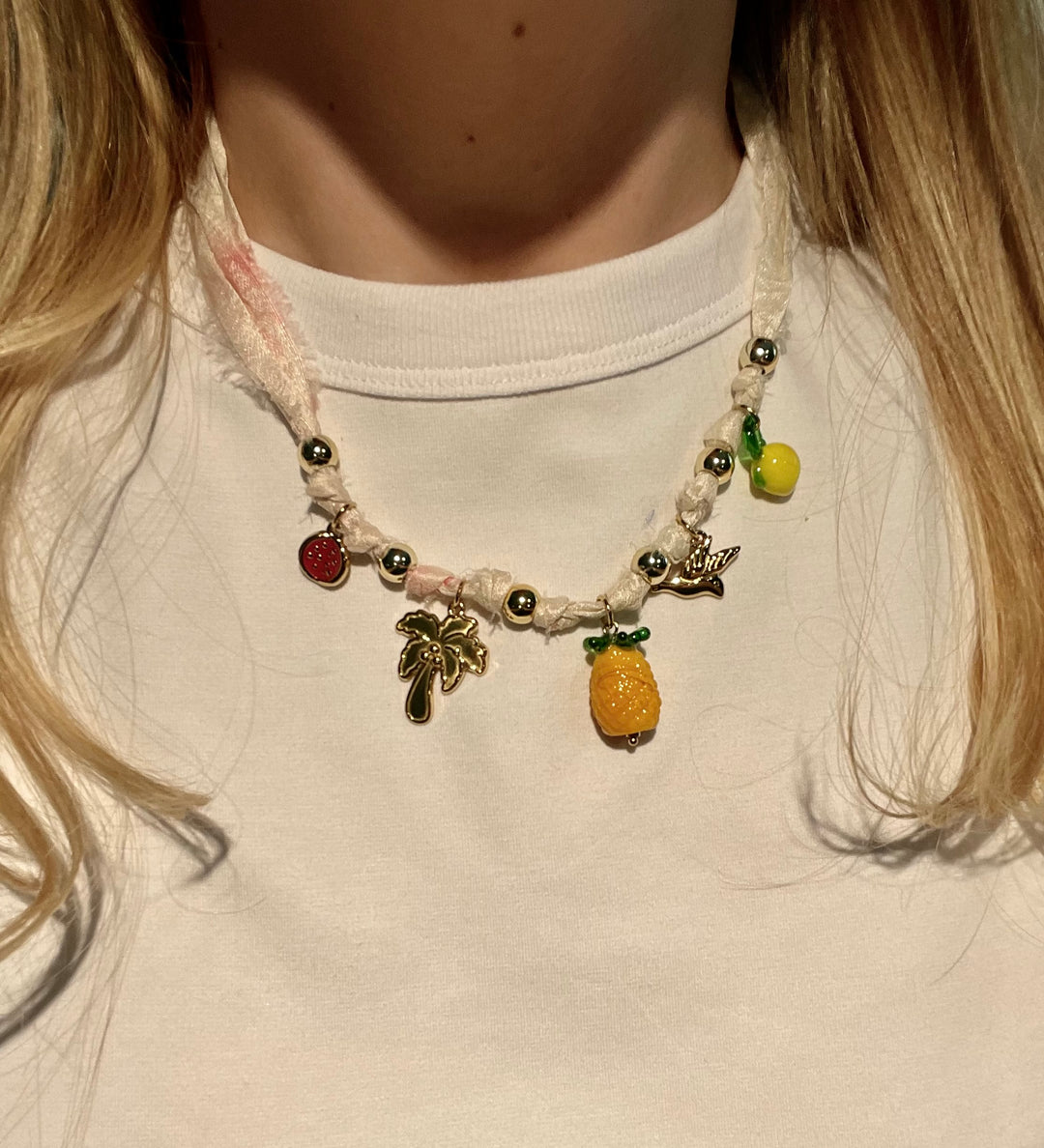 Justine Pineapple Necklace