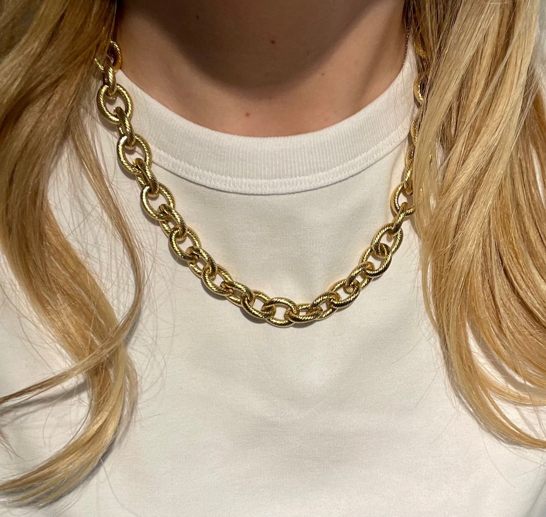 Jeannine Necklace Gold