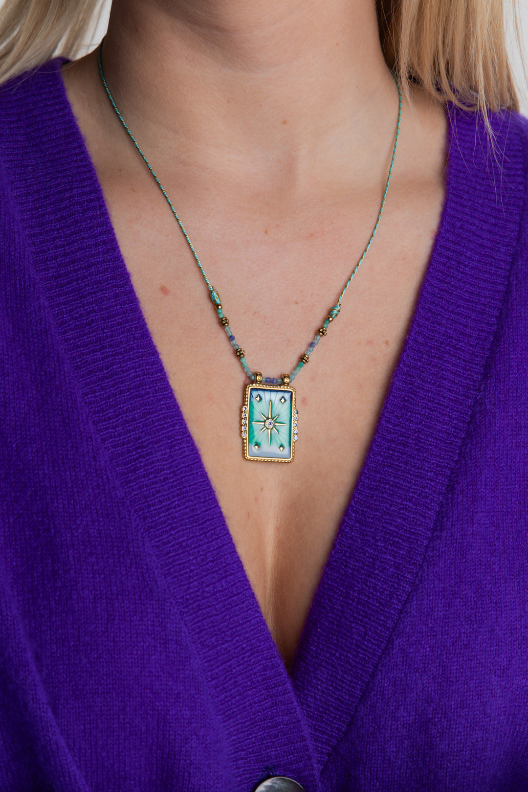 Adjustable Cord Blue Sunrise