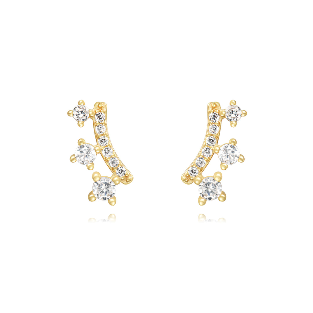 Triple Bar Earstud