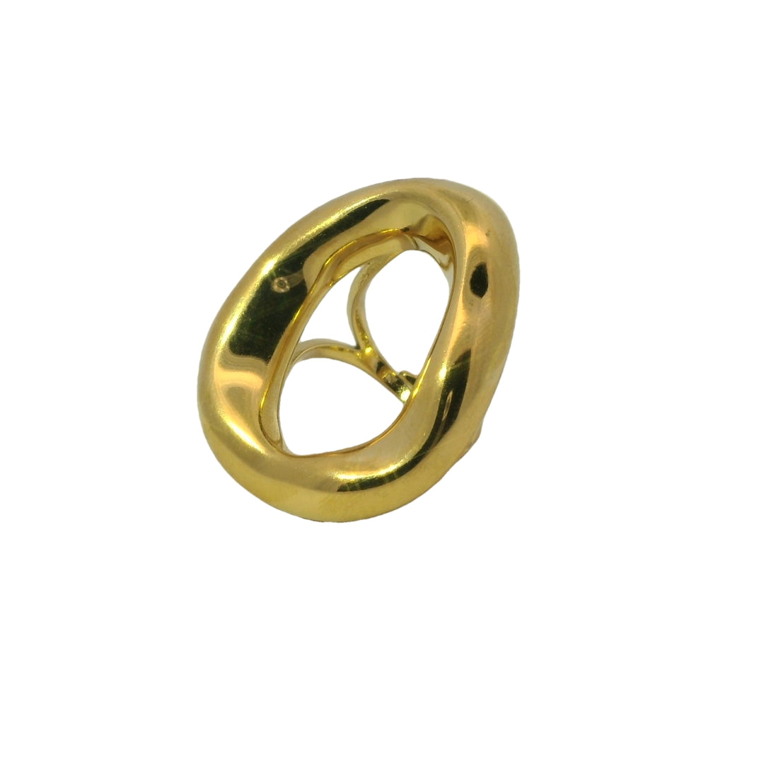 Open Oval Statement Ring