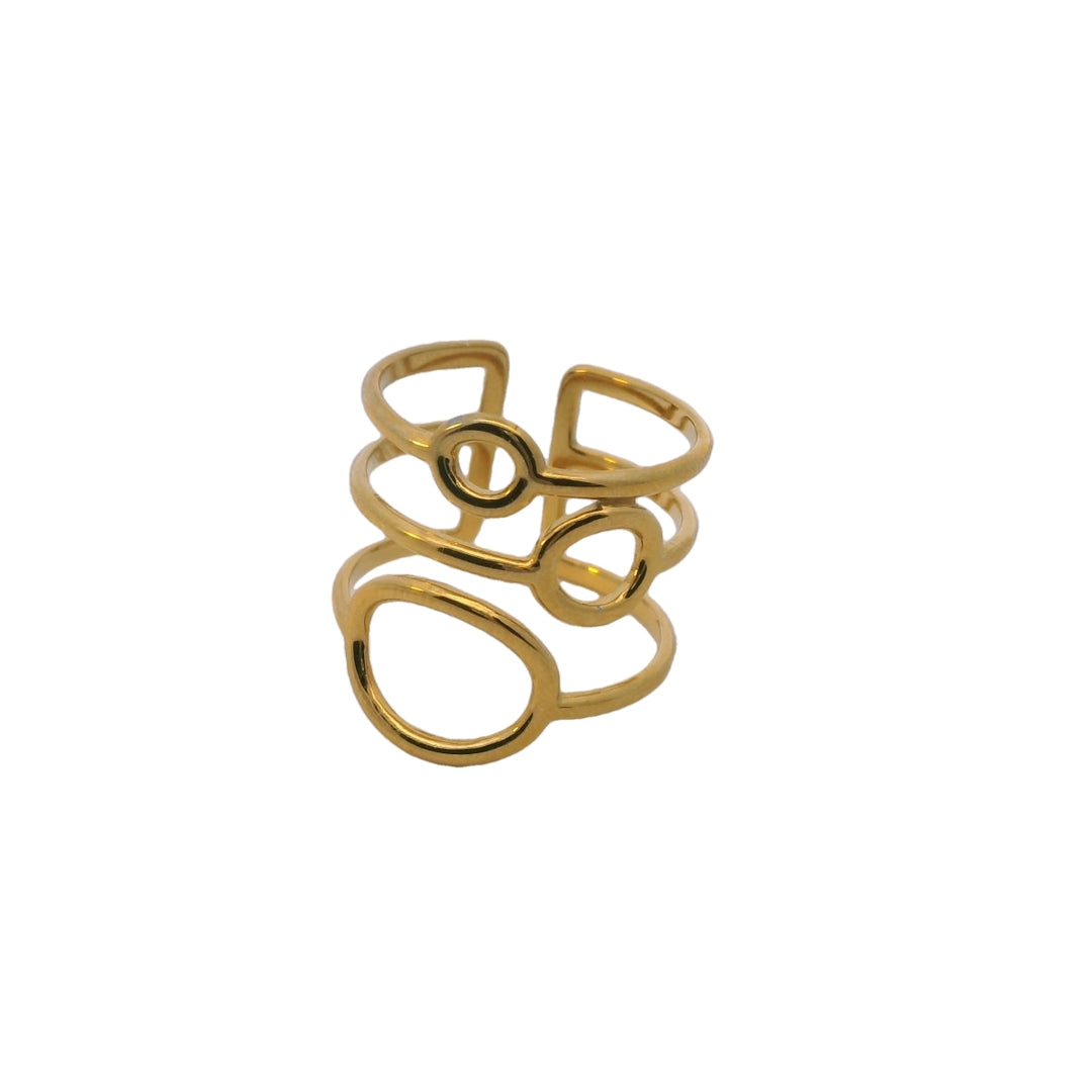 Triple Dot Stack Ring