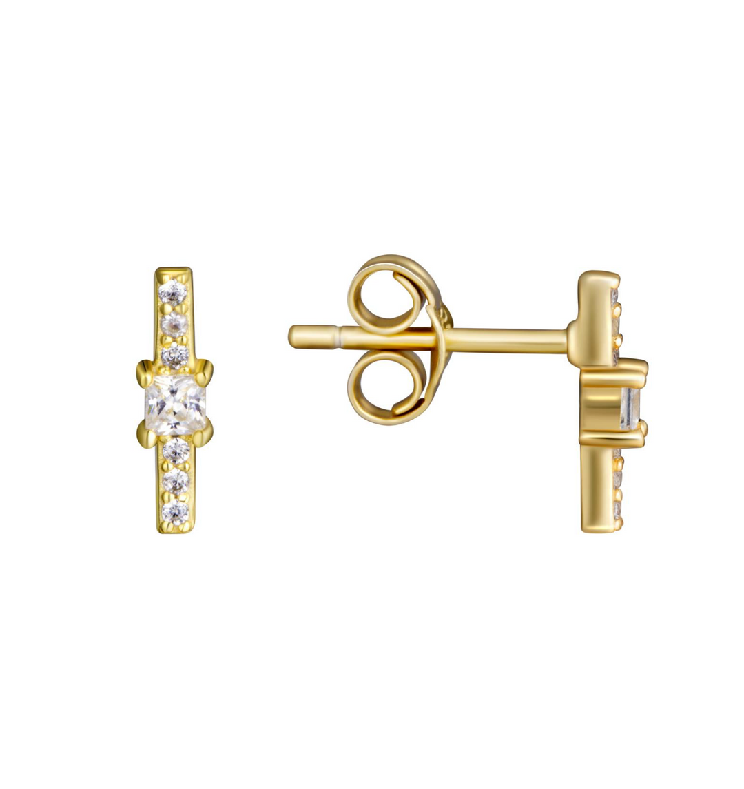 Diamond Bar Earstud