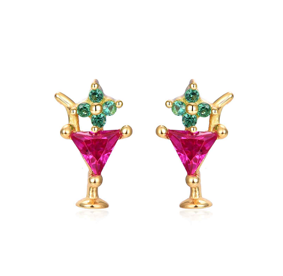 Mini Cocktail Earstud