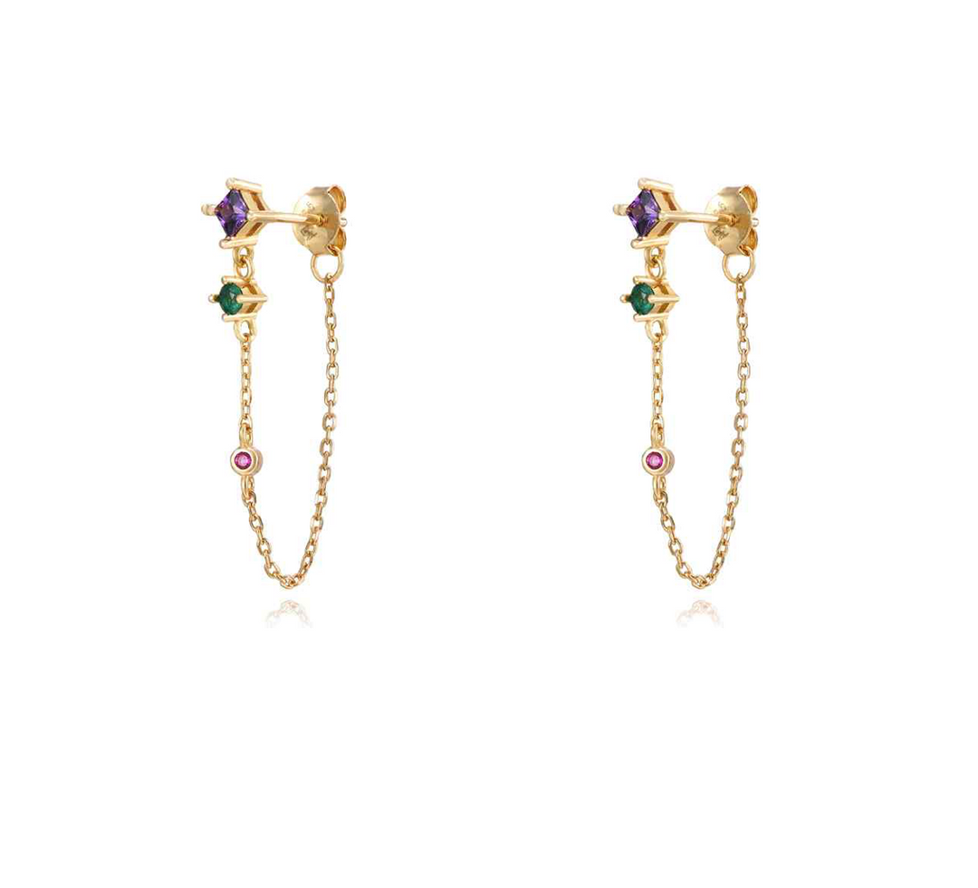 Multi Loopie Earring