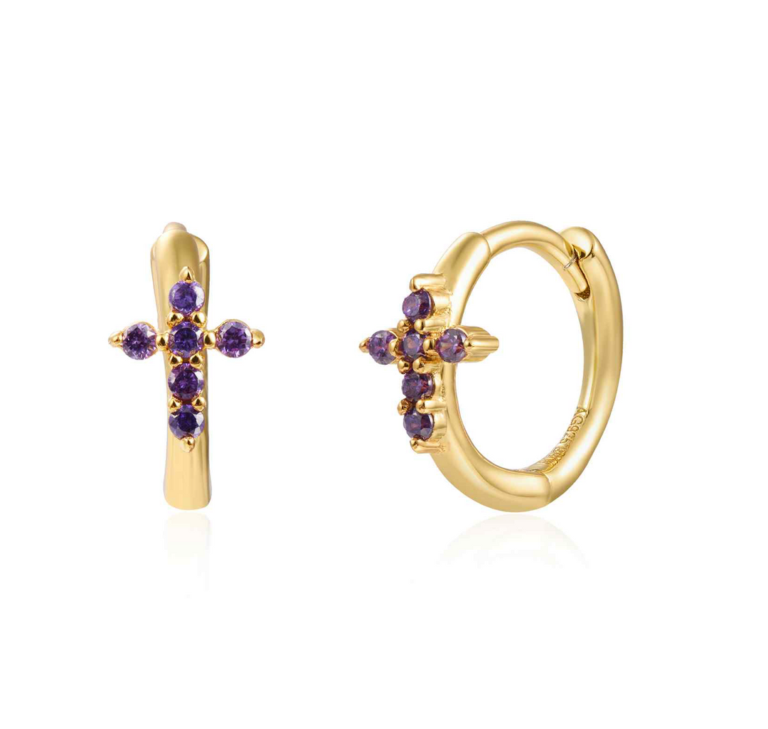 Lila Baby Cross Hoopie