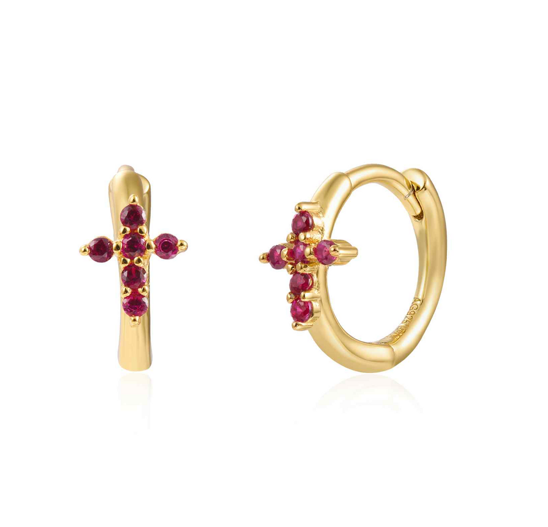 Pink Baby Cross Hoopie