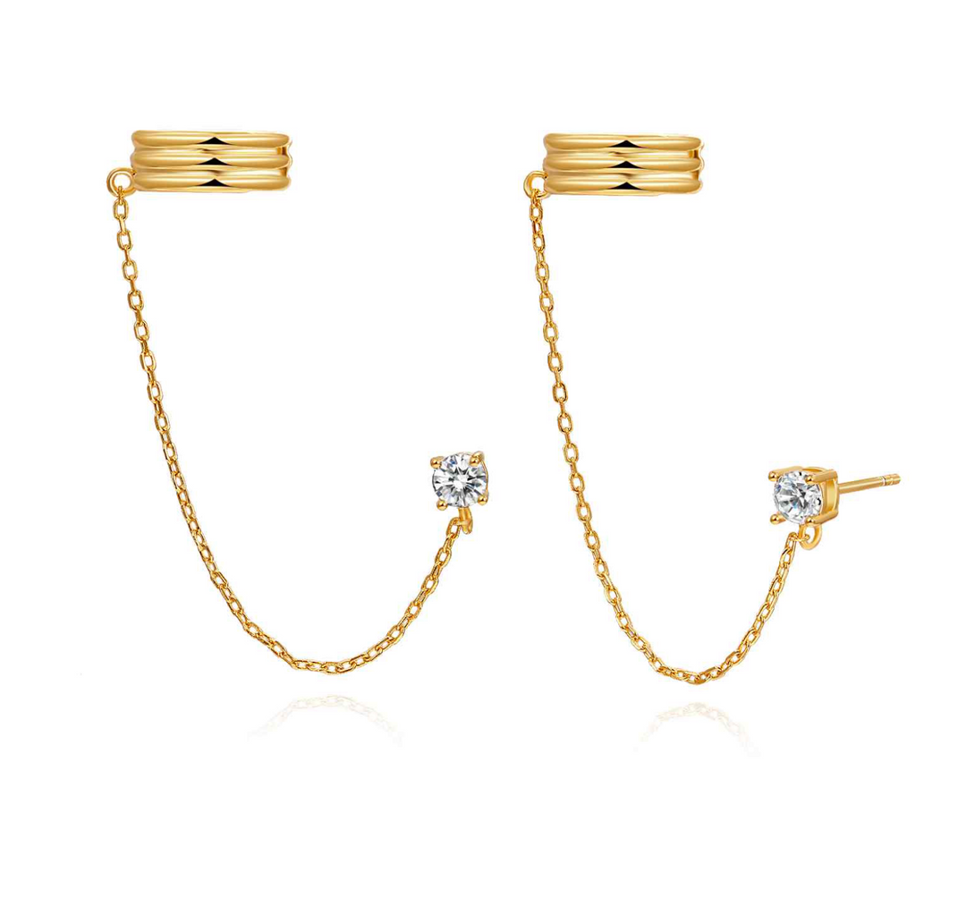 Loop Earstud Gold