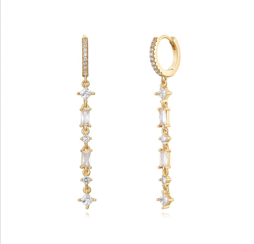 Long Demi Zirconia Drop