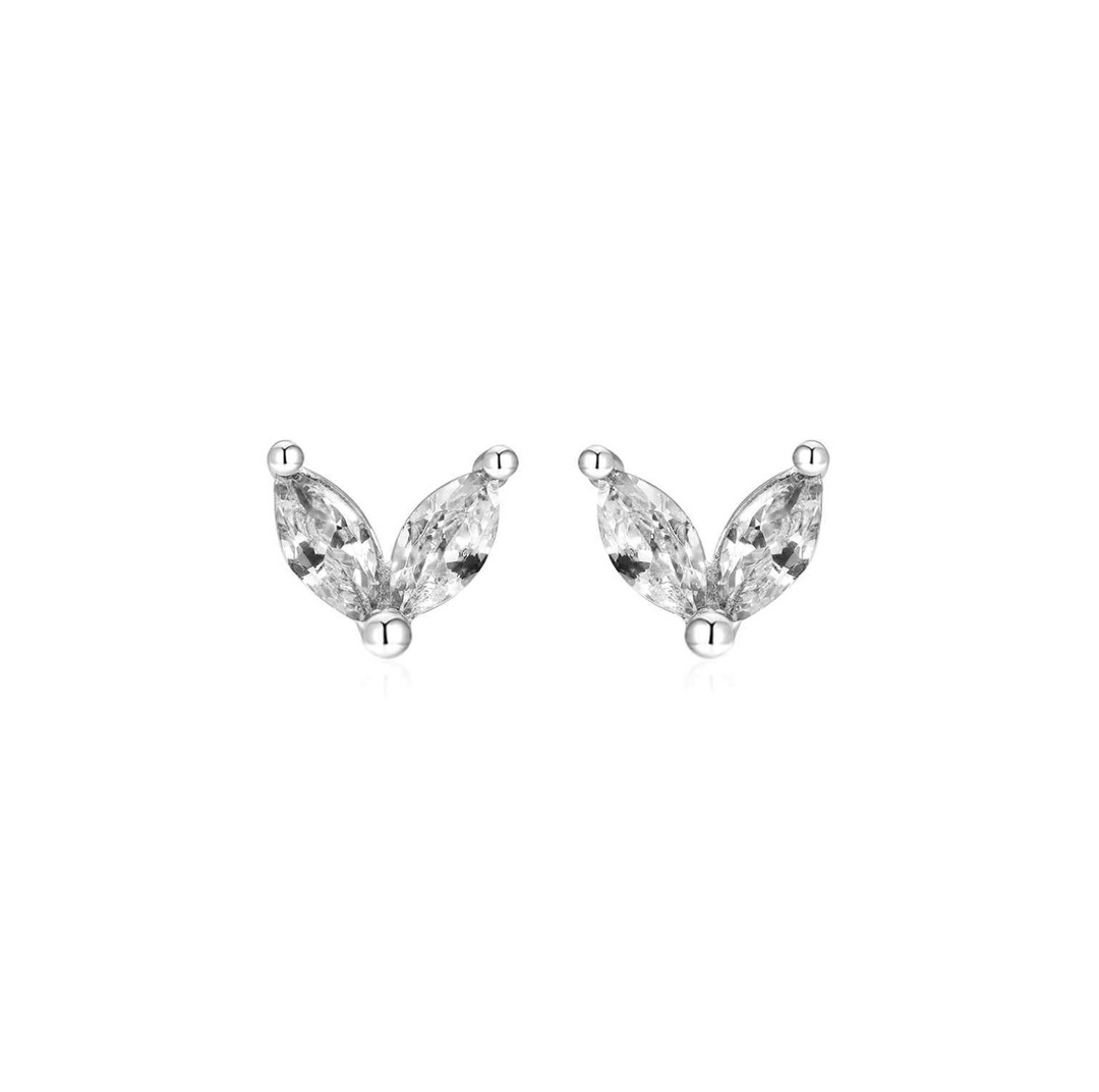 Silver Butterfly Earstud