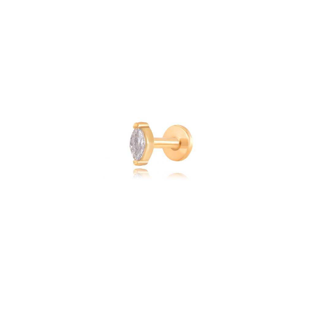 Marquise Gold Piercing