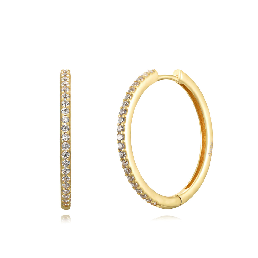 Essential Hoop Half Diamond VIII