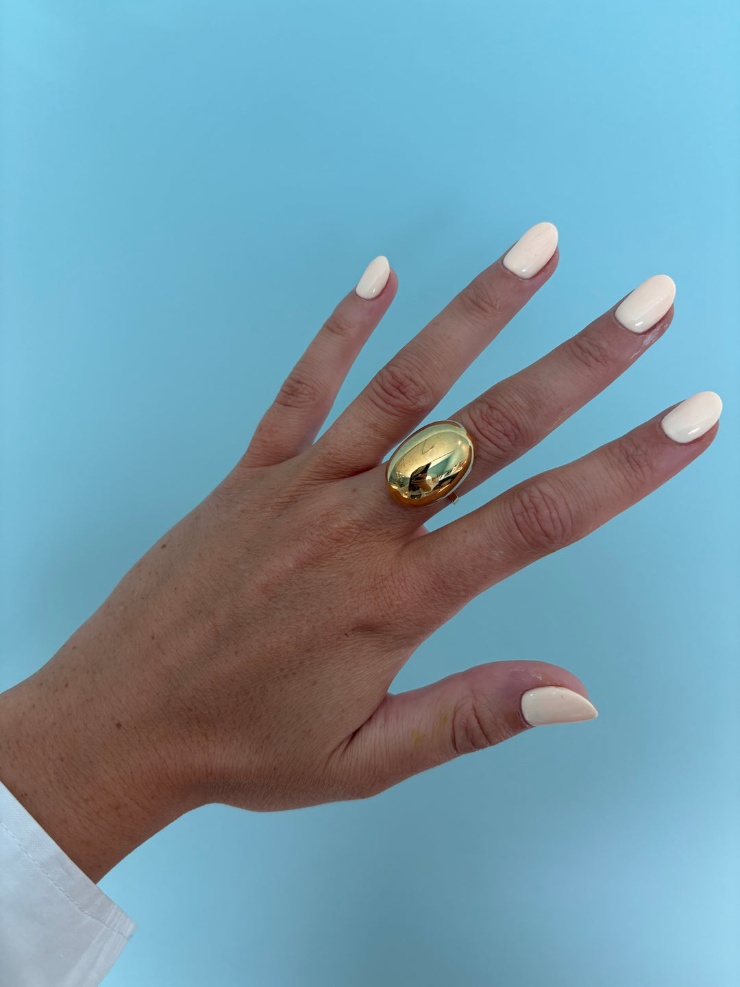 Thick Gold Ring