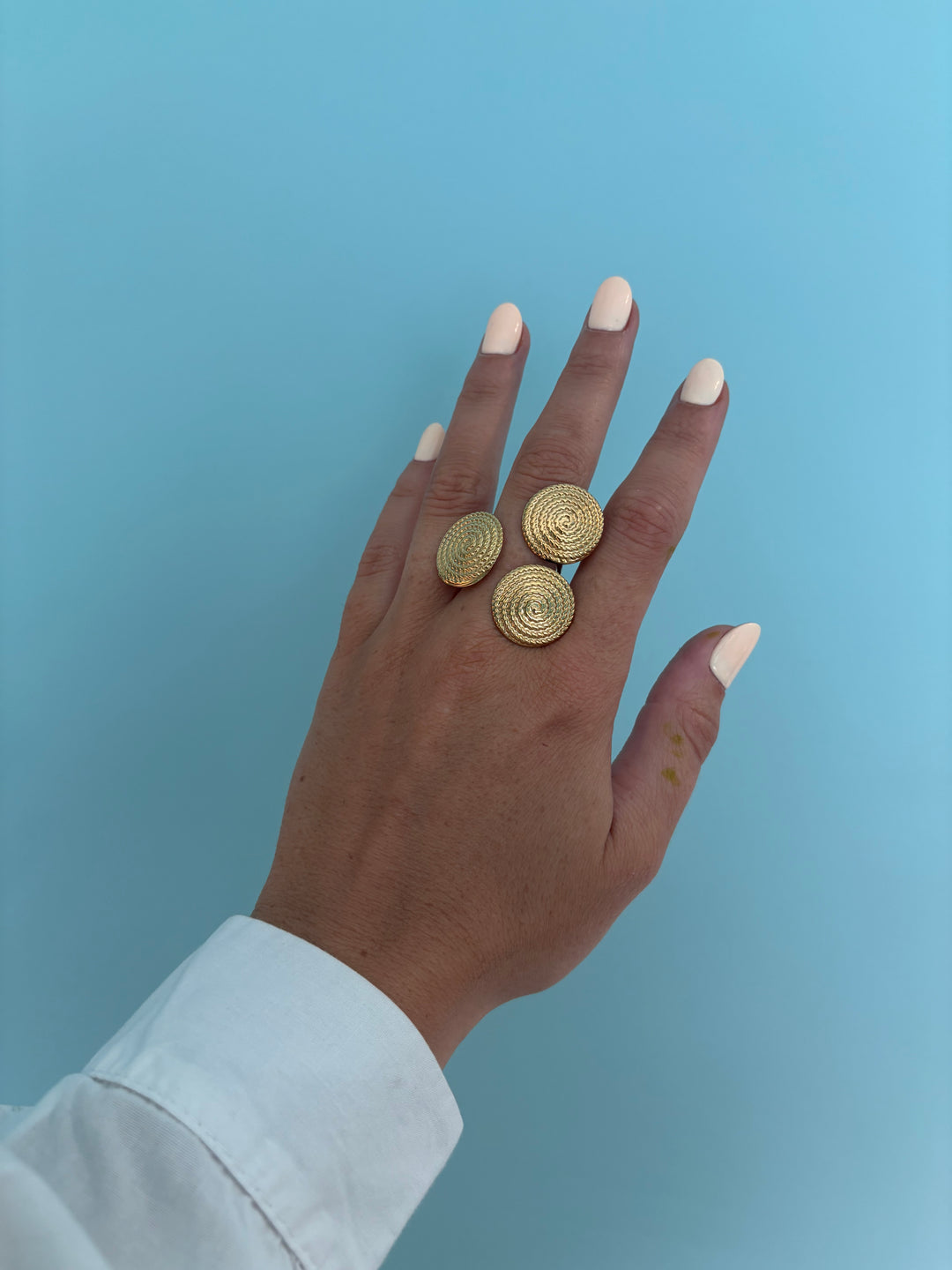 Triple Plate Ring