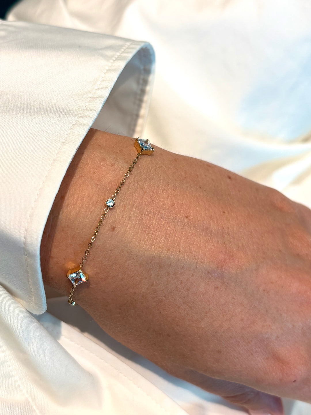 Square Diamond Bracelet