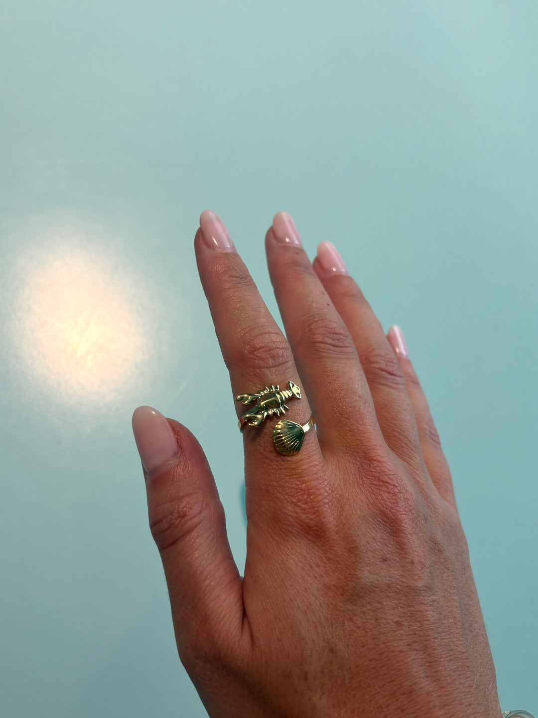 Lobster Shell Ring