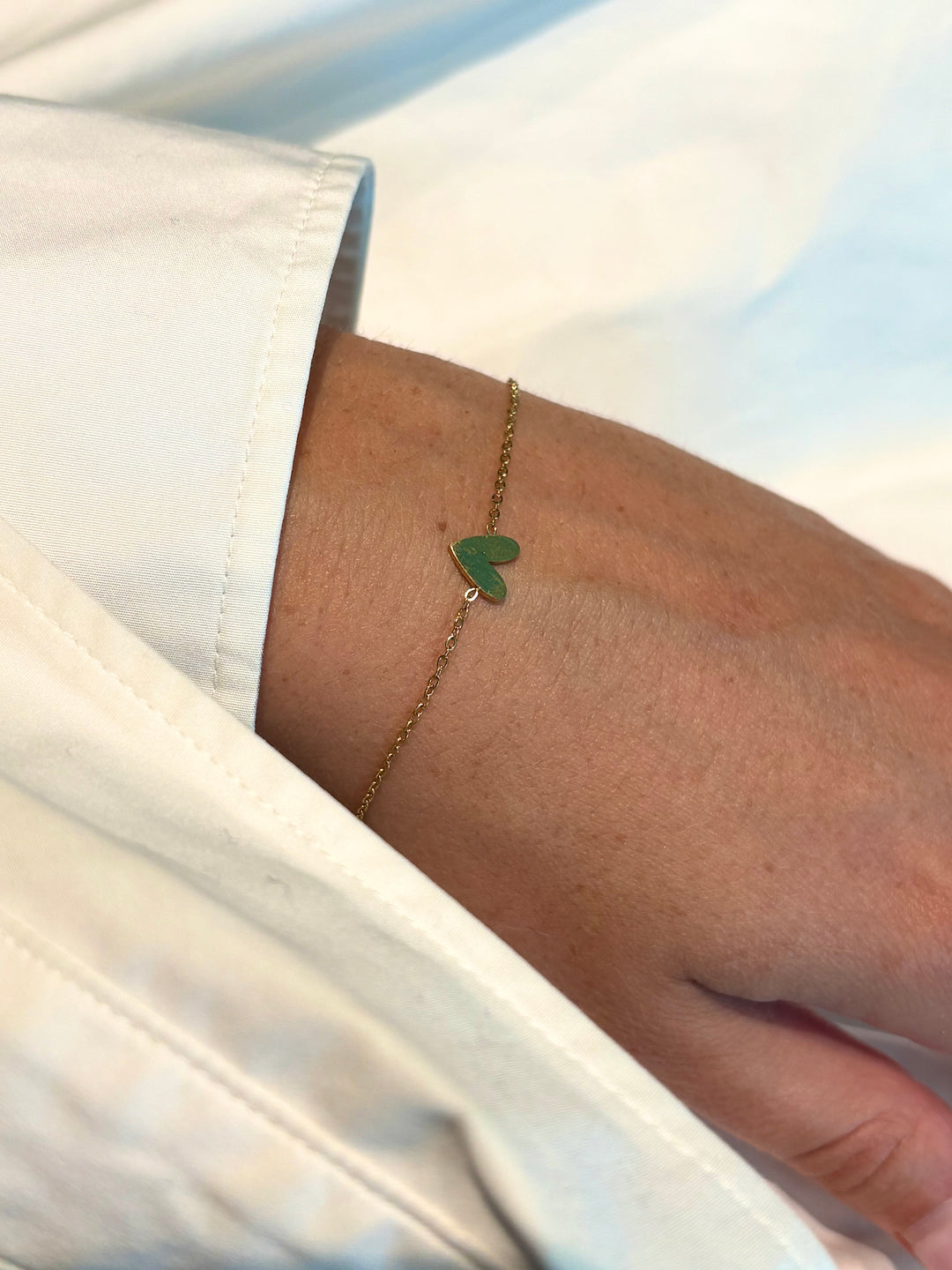 Golden Heart Bracelet