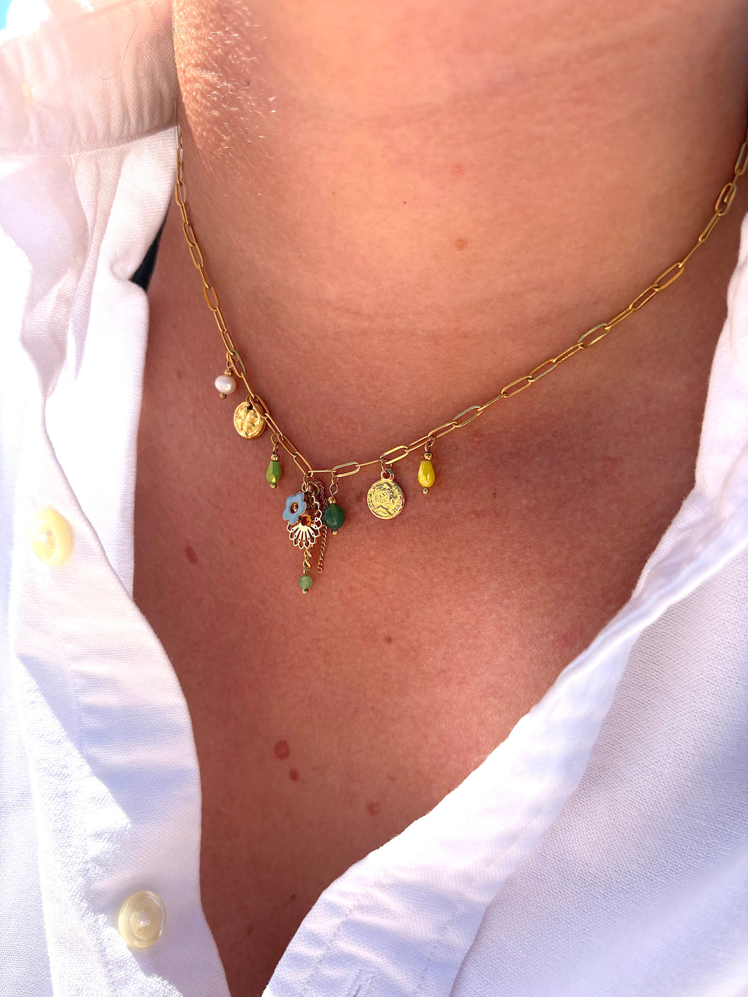 Gold Olivia Necklace