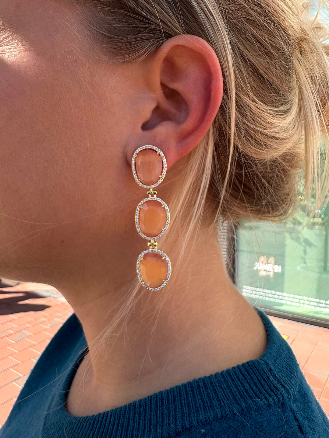 Orange Gemstone Set