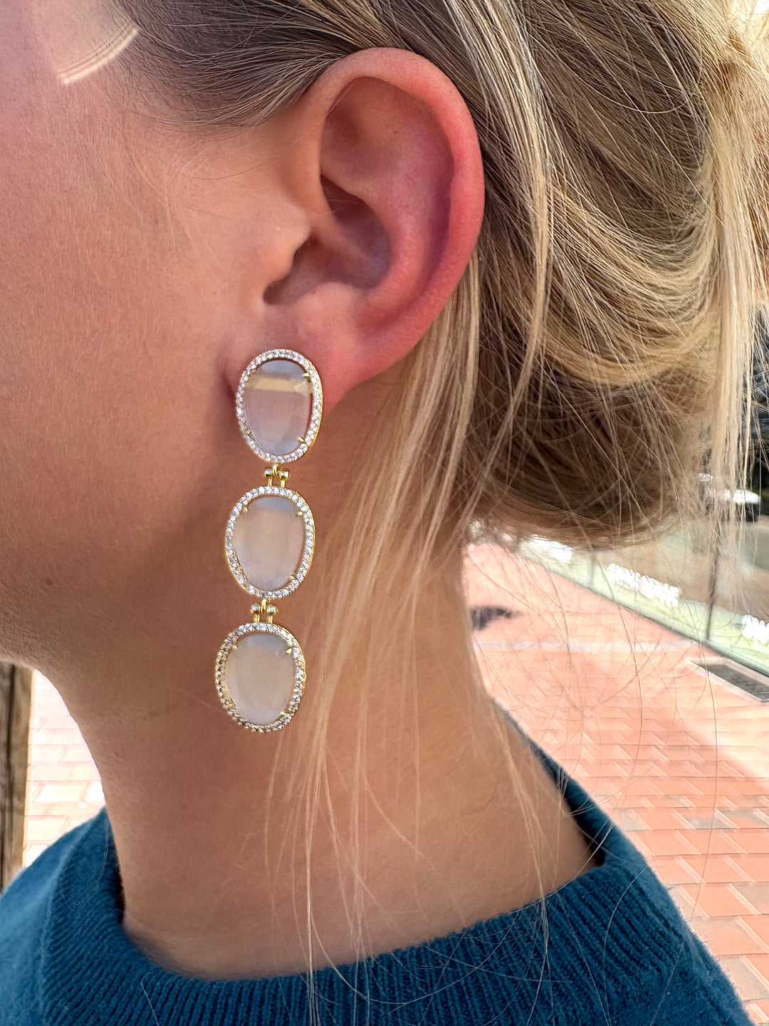 White Gemstone Set
