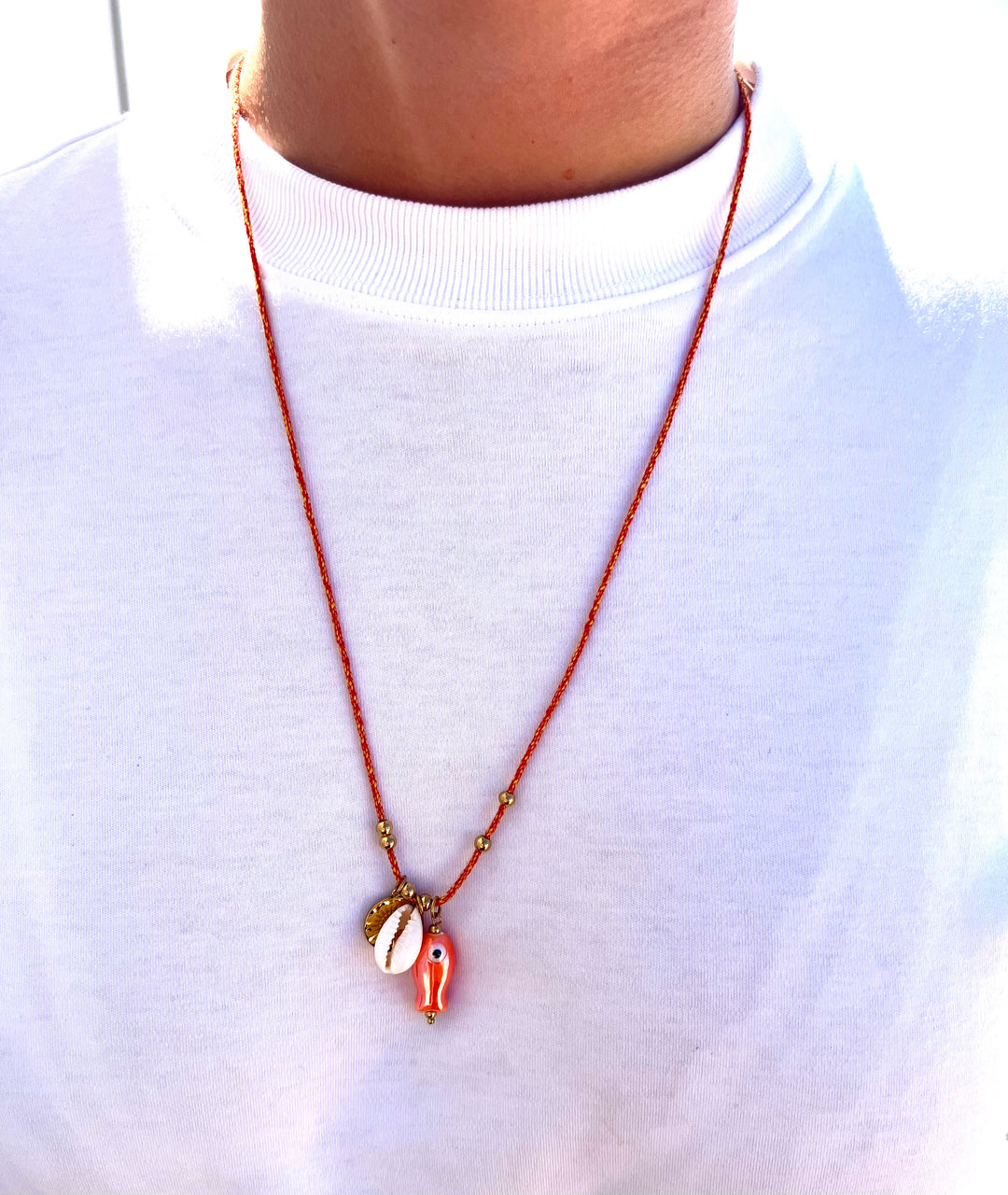 Long Cord Orange Fishie