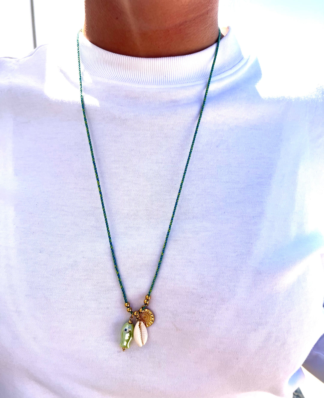 Long Cord Green Fishie
