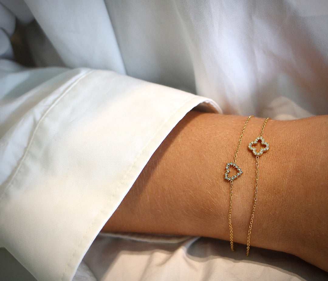 Elegant Heart Bracelet