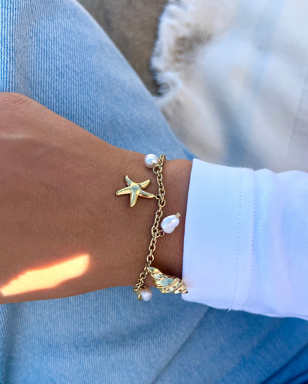 Summer Starfish Bracelet