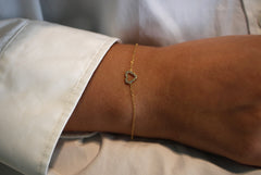 Elegant Heart Bracelet