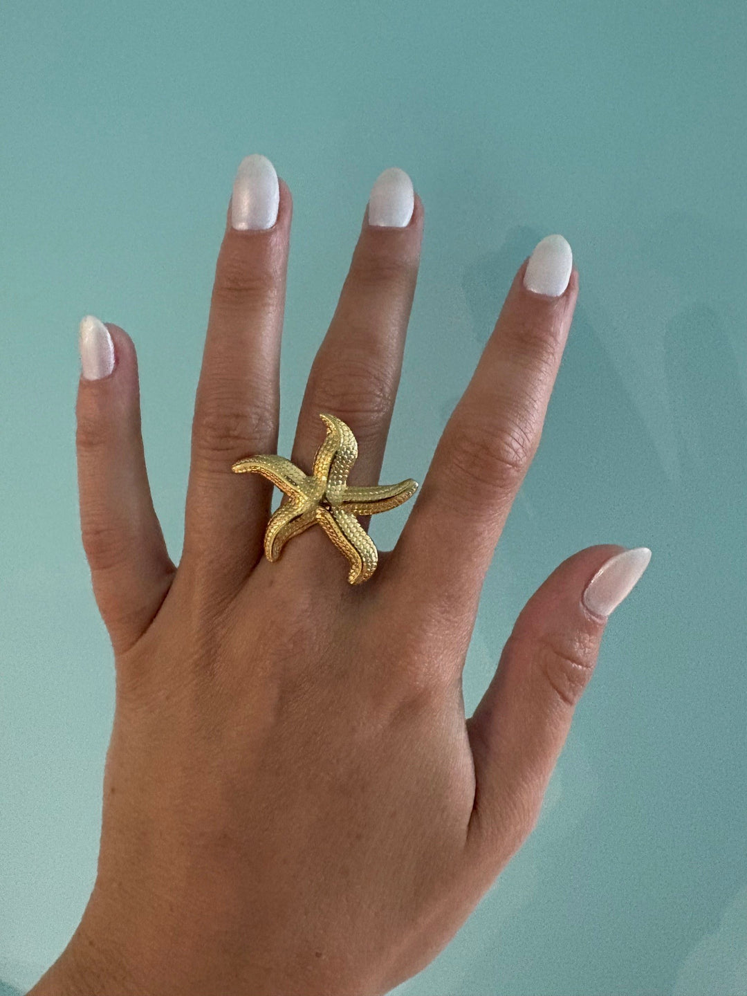 Starfish Gold Ring