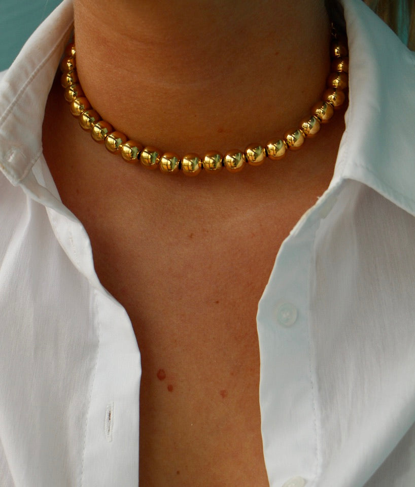 Dot Choker Ketting