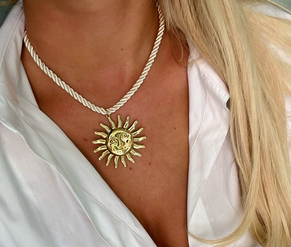 Sun Cord Necklace