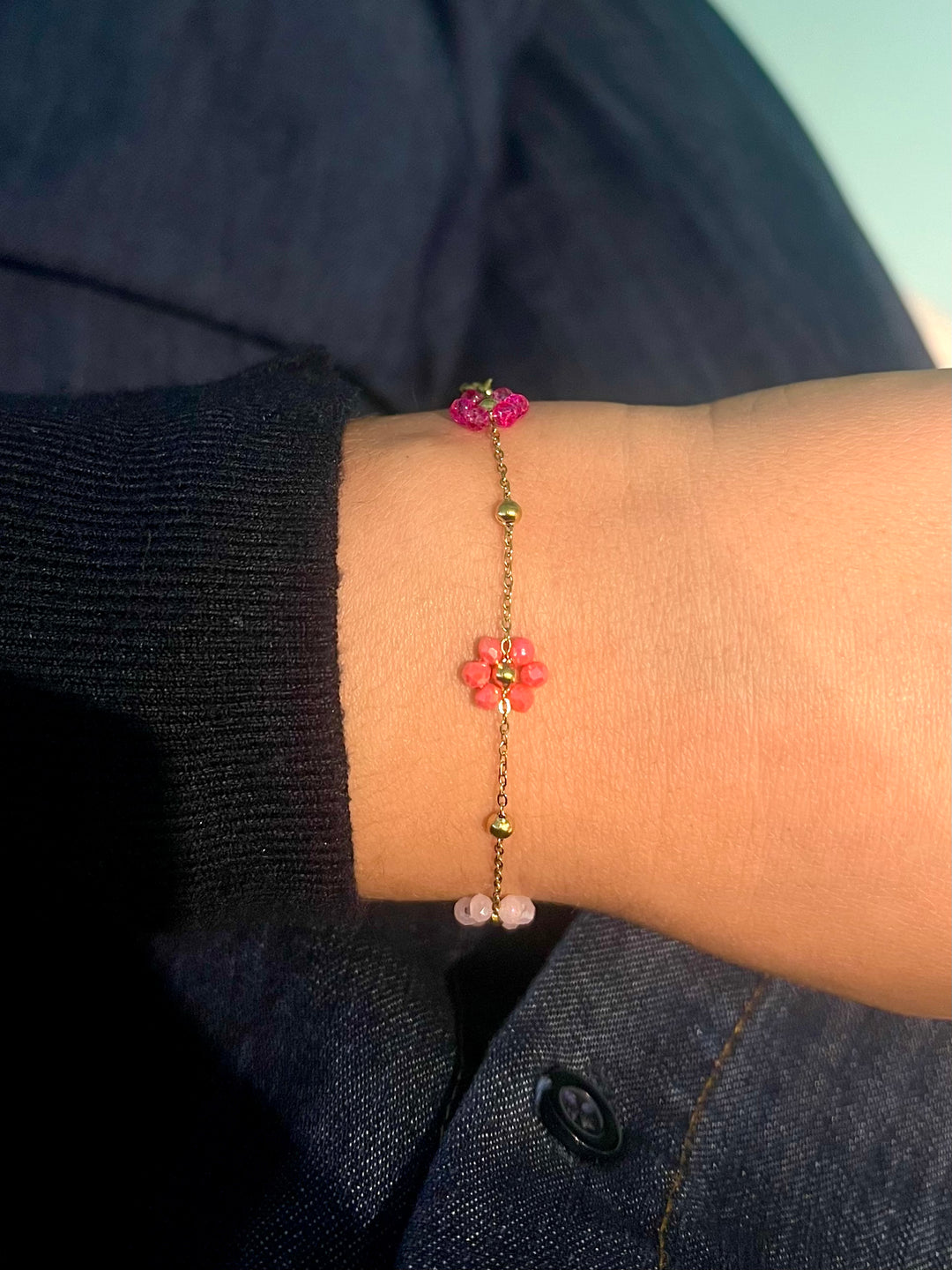Multi Flower Bracelet