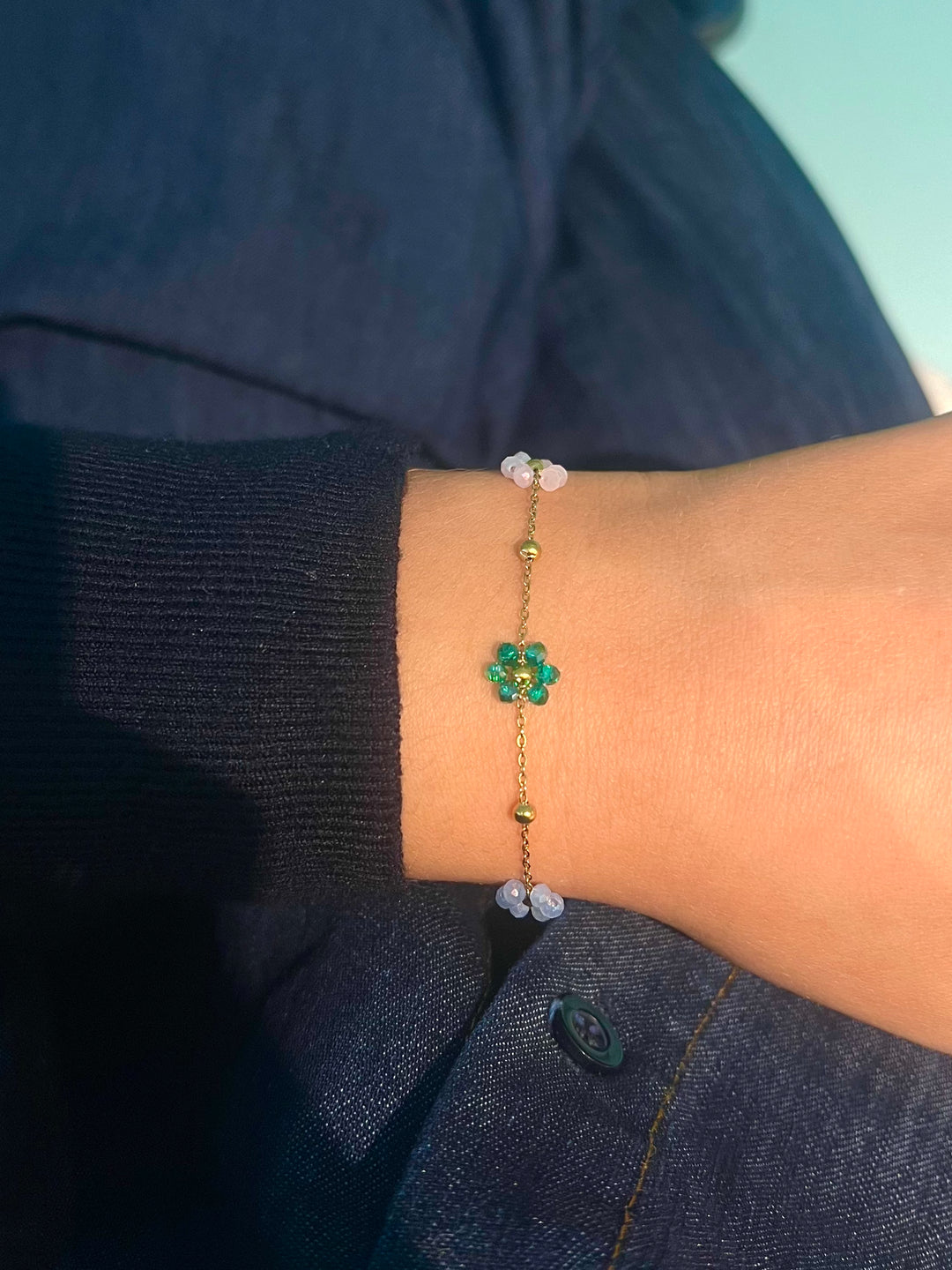 Multi Flower Bracelet