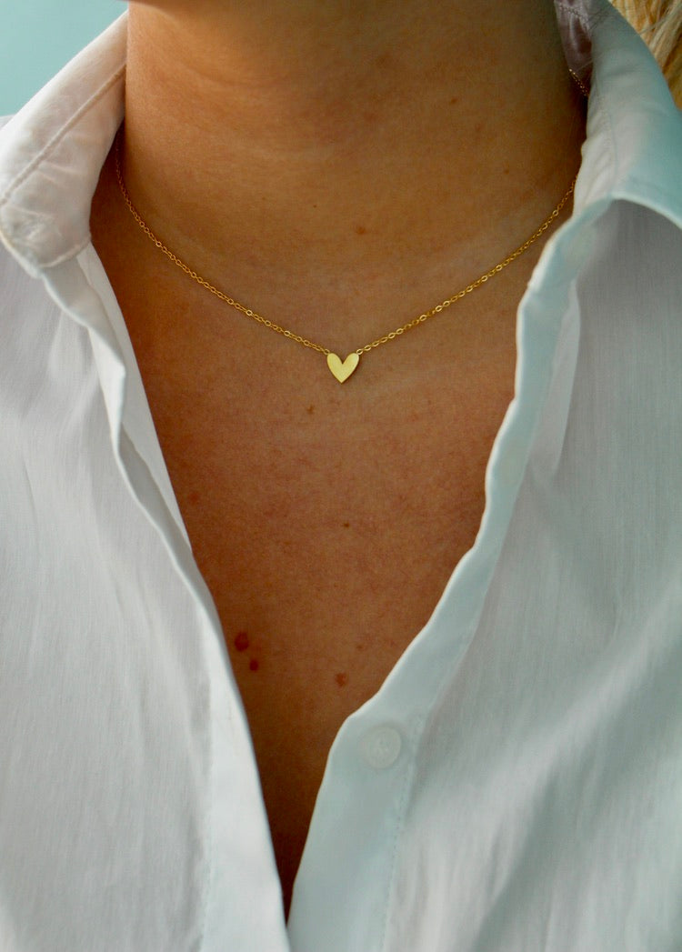 Golden Heart Necklace