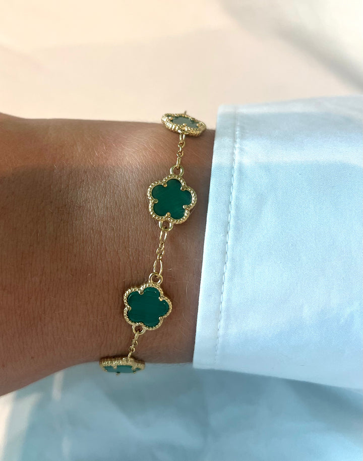 Green Clover Bracelet