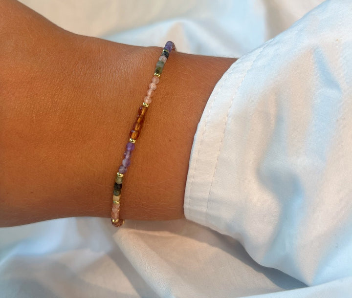 Multi Lila Bracelet