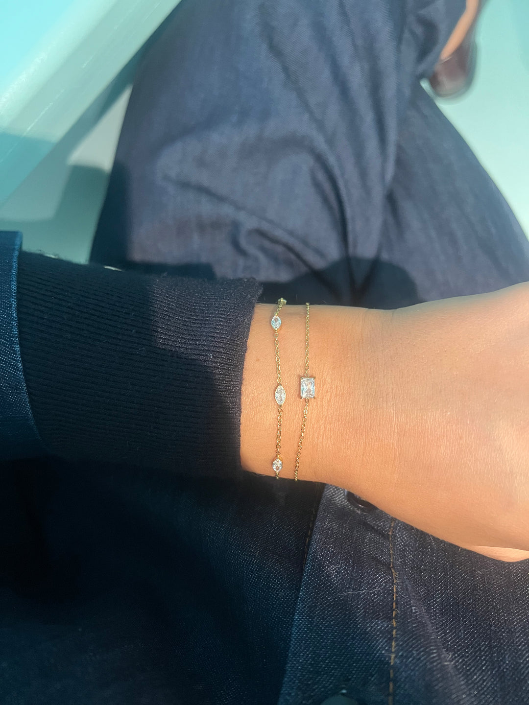 Oval Multi Medium Diamond Bracelet