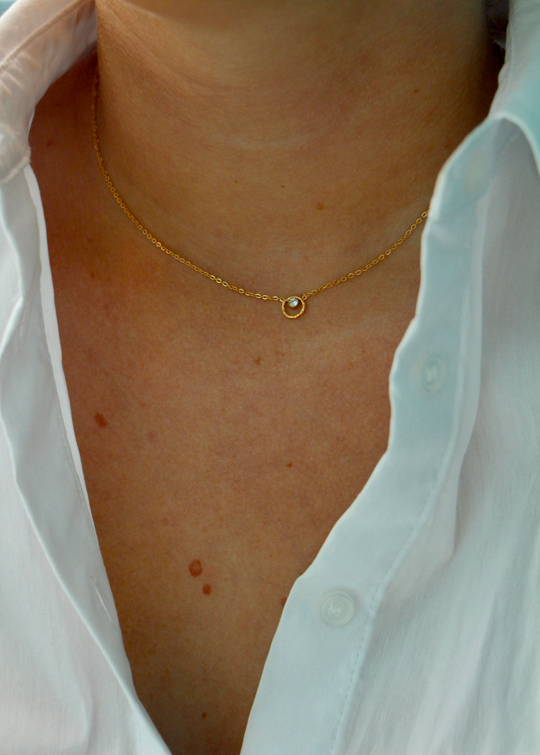 Diamond Lobe Necklace